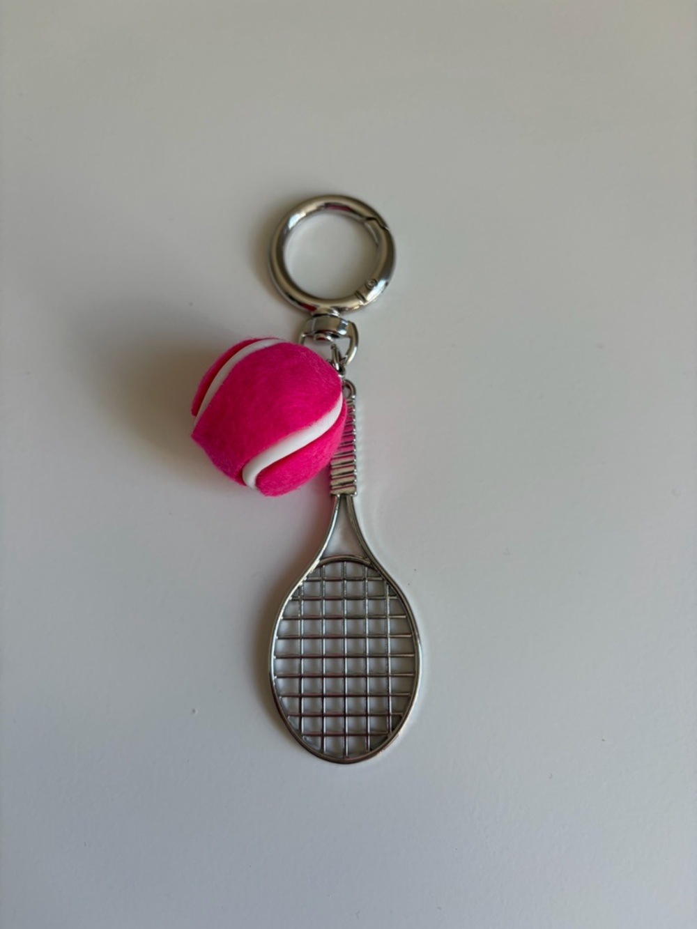 Tennis Racket Bag Charm